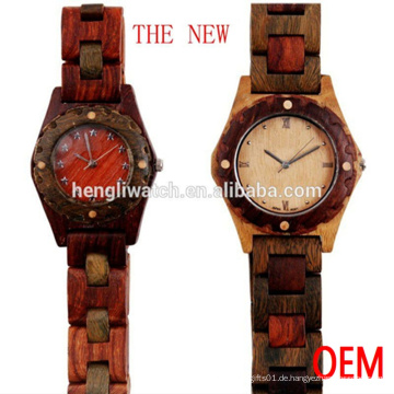 Heiße Mode Sandelholz Watch, beste Qualität aus Holz zu sehen (Ja15045)